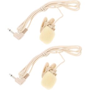 Milisten Microphone for Camera Clip on Lapel Microphone 3.5mm Jack High Sensitivity Recording for Smartphone Interview