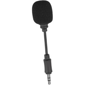 Yardwe Professional Mic Compact 3.5mm Condenser Microphone for Gimbal Cameras Live Broadcasts Vlogs Game Voice for Family Friends