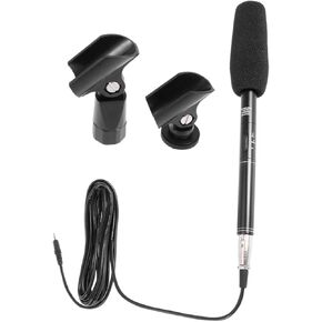 Yardwe Professional Portative Mic on Camera Microphone Interview Microphone for Camera Compact Recording Wide Compatibility