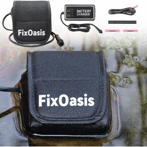 5Ah High-Capacity Fish Finder Battery and Charger Kit,Compact & Portable for Kayak,Compatible with GPS,Fish Finders,and Most 12V Electronics,with a Reusable Lifespan of at Least 5 Years