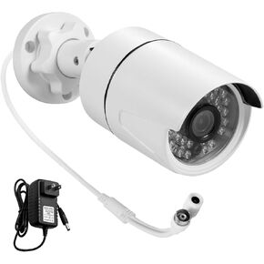 Fuers 1080P CCTV Camera Outdoor Indoor Hybrid 5 in 1 HD AHD/CVI/TVI/CVBS/XVI Home Security Cameras System,Night Vision,Waterproof ABS Housing Bullet Cam for 960H,720P,1080P, Analog Surveillance DVR