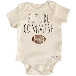 Fantasy Football Commissioner - Baby Boy Girl Clothes Infant Bodysuit Funny Cute Newborn