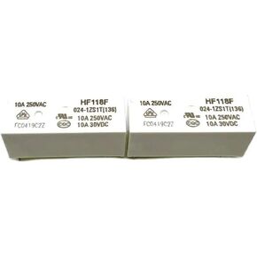 HF118F 005 012 024-1ZS1 MACRO 5V 12V 24V 10A تم تحويل 5 أقدام DC الكهرومغناطيسية JQX-118F 024-1ZS1T (136) (HF118F 024-1ZS1)
