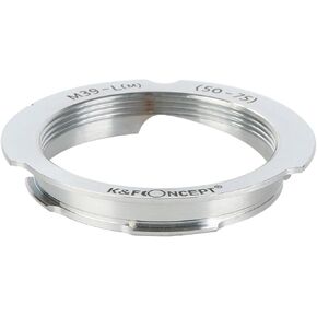 K&F Concept Adapter for Leica M39 50-75mm Mount Lens to Leica M Camera M-P M240 M10
