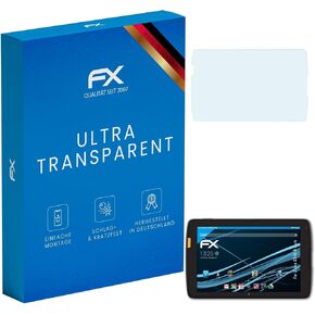 Screen Protection Film compatible with Zebra ET40 8 Inch Screen Protector, ultra-clear FX Protective Film (2X)