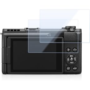 Screen Protector for Canon PowerShot V1,Ultra HD Glass Protector 9H, Scratch Resistant Anti-Fingerprint Crystal Clear(2 pack)