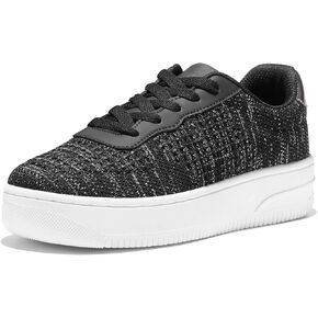 HEEZ White Tennis Shoes Women Platform Fashion Sneakers Comfortable Casual Shoes for Women