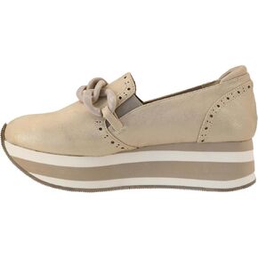 Corkys Footwear So What Slip-On 1.75-inch Platform Sneakers, Cushioned Insoles, Chunky Chain Detail, Comfortable, Stylish, Trendy Footwear