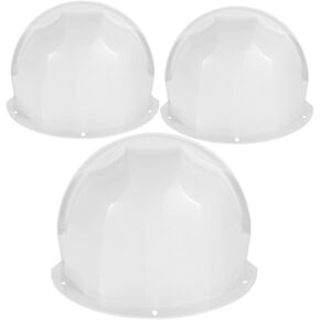 Artibetter 3Pcs Outdoor Security Camera Rain Cover Weatherproof Protective Shield for Sun Rain Durable Material for Outdoor Use Fits Security Cameras