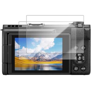 2-Pack Screen Protector for Canon PowerShot V1-9H Hardness Tempered Glass for Canon PowerShot V1 Digital Camera, Anti-Scratch, Bubble Free, HD Clarity