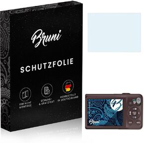 Screen Protector compatible with Canon Digital IXUS 105 Protector Film, crystal clear Protective Film (2X)