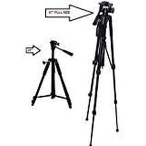 57-Inch 57" Multi-Angle Tripod Canon, Nikon, Olympus, Panasonic, Sony - EOS Rebel T6, T6s, T6i, SL1, SL1, T5, T5i, T4i, T3, T3i, D3000, D3100, D3200, D3300, D5000, D5100, D5200, D5300, D5500
