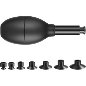 Camera Lens Puller Extended Anti-Static Pen with 7 Interchangeable Suction Cups for Lens Repair