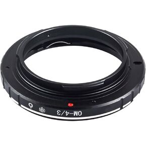 OM Lens to 4/3 Camera Mount Adapter Four Thirds E-620 E600 E450 E-520 E5