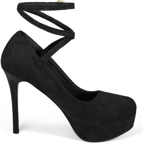 Perphy Platform Stiletto High High Cheels CHALE STRAP PUMPS BLAIN