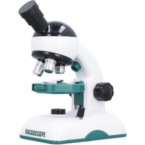Biological Microscope 200X 1200X LED Illumination 4 Color Filters Compound Microscope Students Adults School Home