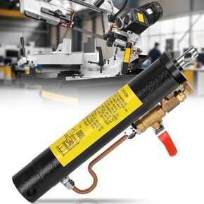 Hydraulic Cylinder for 7 x 12 Metal Cutting Band Saw, Compatible with BS-712N/BS-712R/BS-712B, Band Saw Hydraulic Cylinder, Hydraulic Downfeed Control Cylinder for Metal Bandsaw, Metal, Black