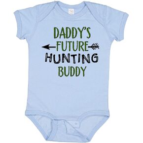 inktastic Daddys Future Hunting Buddy Baby Bodysuit
