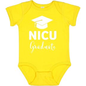 inktastic Graduation Hat-NICU Graduate Baby Bodysuit