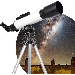 Optical Refraction Astronomical Telescop Convenient70Mm Aperture Optical Glass Objective Lens Suitable for Watching The Sun Moon and Stars Watching The Landscap