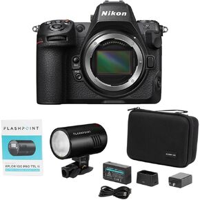 Nikon Z8 Mirrorless Camera, Bundle with XPLOR 100 Pro TTL R2 Monolight