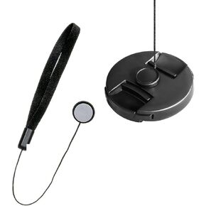 Lens Cap Center Pinch (95mm) Compatible with Canon RF 28-70mm f/2L USM + Cap Holder + Cloth.