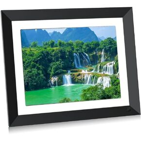 11-Inch Digital Photo Frame Touch Screen with WiFi, Motion Sensor, 16GB Memory, Video Music Playback, Clock & Alarm