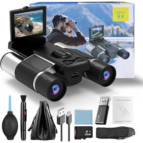 Digital Binoculars with 40MP Camera | 10x Optical Zoom | 8X Digital Zoom