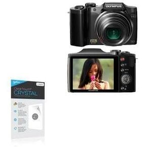 واقي شاشة Boxwave متوافق مع Olympus SZ -31 - Cleartouch Crystal (2 pack) ، HD Film Skin - Shields from Scrownes