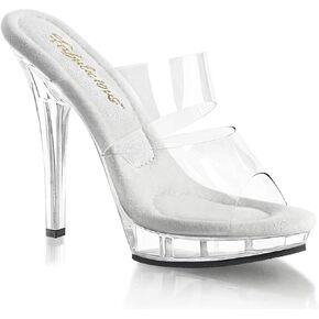 Fabulicious Women's Lip-102 Slide Sandal