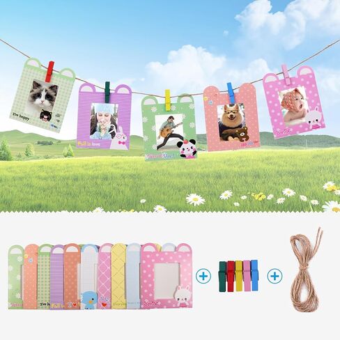 Andoer Instant Camera Accessories Kit Bundle Kit Presenting for Fujifilm Instax Mini 12 with camera bag/camera but strap/photo clips/photo frame/stickers/pen and more ، purple in Saudi Arabia