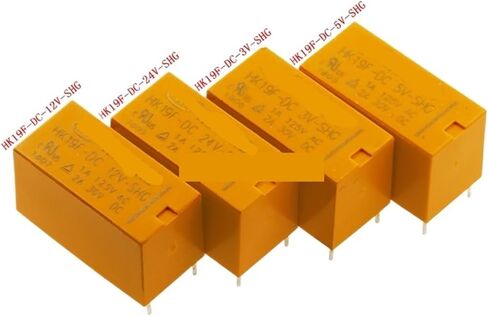 5pcs Relay HK19F-DC3V-SHG HK19F-DC5V-SHG HK19F-DC12V-SHG HK19F-DC24V-SHG HK19F 3V ​​5V 9V 12V 24V 8PIN 2A RELAYS (HK19F-DC12V-SHG) in Saudi Arabia