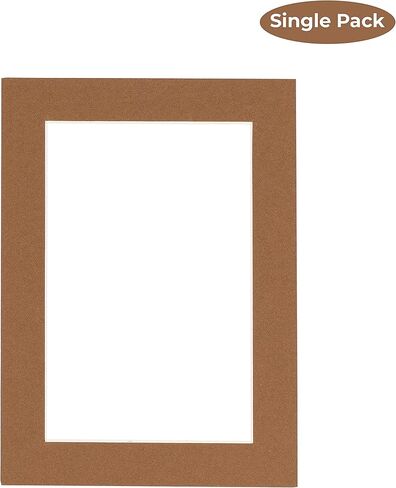 CountryArtHouse Navy Blue Acid Free 22x28 Picture Frame Mats with White Core Bevel Cut for 18x24 Pictures - Fits 22x28 Frame - One Mat - with Bag & Backing in Kuwait