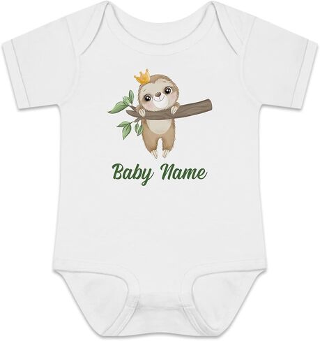 Flochil Custom Baby Onesie ، Onesie الشخصي للمولود الجديد ، والأطفال ، وأفضل هدية للبنين ، وحيدة الولادة in Kuwait