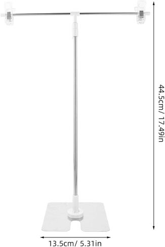 Amosfun Shaped Adjustable Photography Backdrop Stand Mini Background Frame for Easy Setup Lightweight and Portable Photography Props for Stunning Shots for Web Retailers in Saudi Arabia
