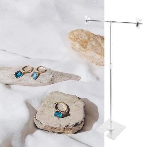 Amosfun Shaped Adjustable Photography Backdrop Stand Mini Background Frame for Easy Setup Lightweight and Portable Photography Props for Stunning Shots for Web Retailers in Saudi Arabia