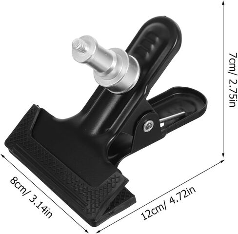 Amosfun Backdrop Backdrop Spring Clamps مقاطع التصوير الفوتوغرافي لإعداد سريع واستوديو مرفقات آمن وإطلاق النار في الهواء الطلق دعم متعدد الاستخدامات للتصوير الفوتوغرافي in Saudi Arabia
