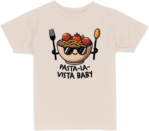 Pasta La Vista Baby Toddler Kids T-Shirt in Saudi Arabia