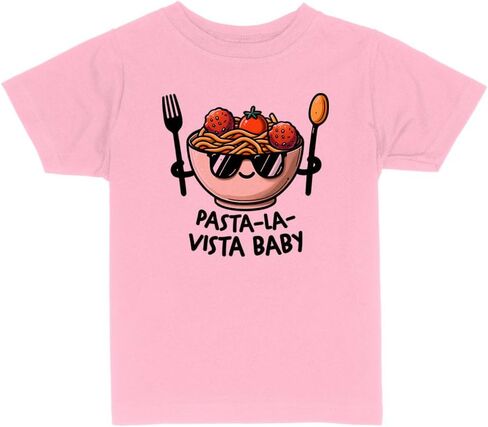 Pasta La Vista Baby Toddler Kids T-Shirt in Saudi Arabia
