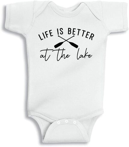 TATY Kids Lake Life is Better Baby Infant Bodysuit in Saudi Arabia