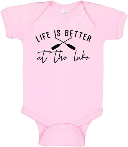 TATY Kids Lake Life is Better Baby Infant Bodysuit in Saudi Arabia