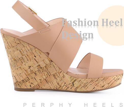Perphy Open Toe Platform Wedge Sandals للنساء in Kuwait