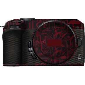 Camera Cover Skin Sticker for Nikon Z30 Camera Protector Film Skin Anti-Scratch Protective Decoration and Wear Resistance Z 30(Circuit Black)