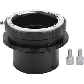 Macro Lens Adapter for F Mount to 1.25in Telescope Eyepiece Adapter