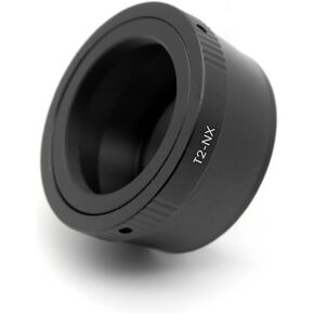 T2-NX Lens Adapter Ring for Telescopes Microscopes T/T2 Screw Thread Mount Lens and for Samsung NX Mount Camera Metal Lens Adapter Ring Manual Focus Adapter Ring Focus Adapter Ring