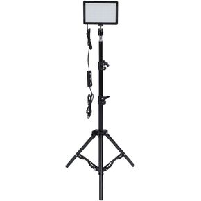 Video Lighting Kit LED Video Light with Adjustable Tripod Stand, 70 LED Beads, 9 Lighting Modes, Photography Lighting, USB Powered for Video Recording, 50000 Hours Lifespan