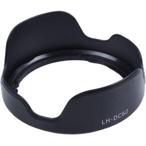 Replacement LH-DC60 Camera Lens Hood for SX540, SX520, SX50, SX530, SX40, SX30 is, SX20 is, SX10 is, black, 100781