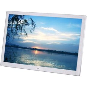 17-Inch Digital Photo Frame Black FHD 1400x900 IPS Display 1080P Video USB SD HDMI Input Plug & Play(Style 9)