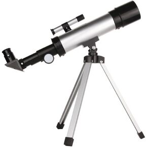 Angoily 360/50mm Kids Telescope with 90x 3X Aluminum Alloy Tripod Durable for Outdoor Use Great for Camping Exploration Random Style