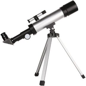 Artibetter Astronomical Telescope 90x Kids' Educational Toy with Tripod 360/50mm for Outdoor Fun Random Style